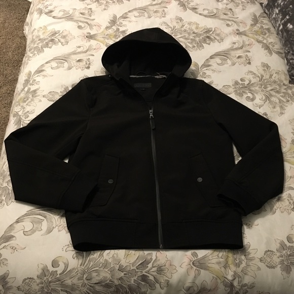 guess hooded jacket